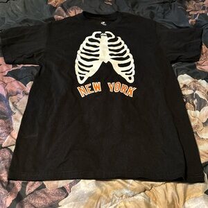 Kids New York Yankees Derek Jeter Skeleton Tee